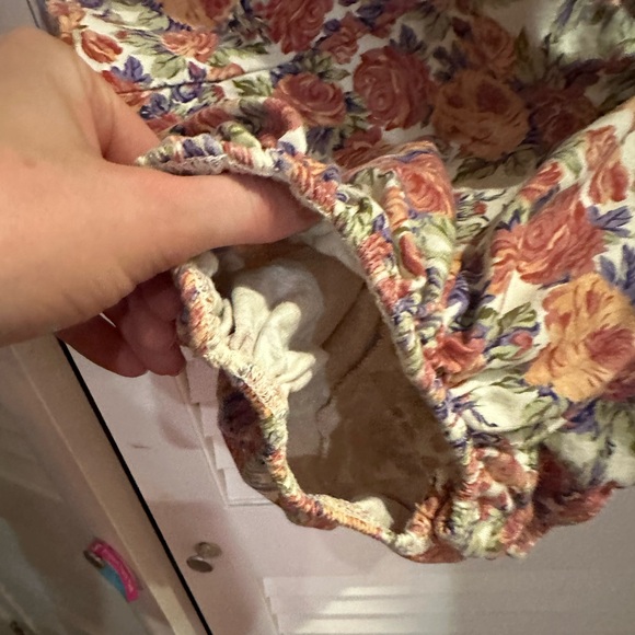 New York Couture Floral romper, multicoloured and cream flower design, s/m - Picture 3 of 7